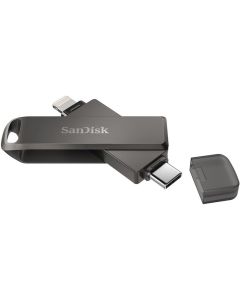 SanDisk iXpand Flash Drive Luxury 256GB - Type-C / Lightning