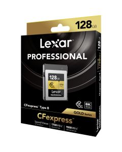Lexar CFexpress Pro Type B Gold Series 128GB - R1750/W150...