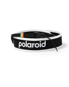 Polaroid Flat Strap - Black & White