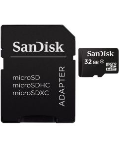 SanDisk MicroSDHC 32GB w/ Photo Adapter