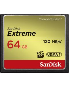 SanDisk CF Extreme 64GB 120MB/Sec 85 MB Write UDMA 7