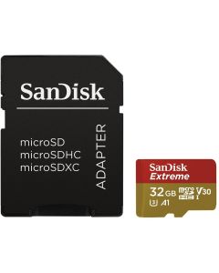 SanDisk MicroSDHC Extreme 32GB 100MB/60MB.U3.V30.A1 Action C