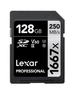 Lexar SDXC Professional UHS-II 1667X 128GB