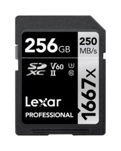 Lexar SDXC Professional UHS-II 1667X 256GB
