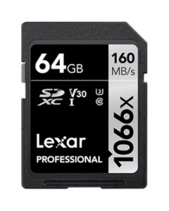 Lexar SDXC Professional UHS-I 1066X 64GB