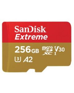 SanDisk Extreme MicroSDXC 256GB+SD Adapater A2 U