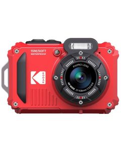 Kodak Waterproof WPZ2 Red 4X Zoom WiFi + Extra Battery + ...